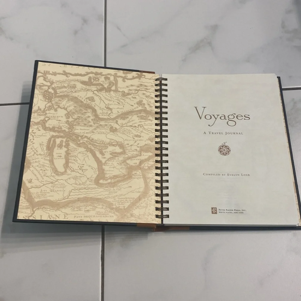 NWOT Celebrity cruises Voyages travel journal Evelyn Loeb Captains Club🚢